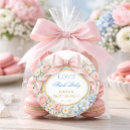 Search for vintage pink stickers Girl baby shower