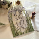 Search for iris invitations Vintage