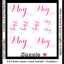 Search for pink letter stickers Cute