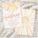 Search for sunshine invitations Gender neutral boy girl