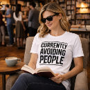 Search for avoiding mens tshirts Introvert humour