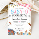 Search for bbq gender reveal invitations Gingham