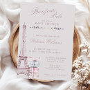 Search for watercolor french cafe invitations Bonjour bebe