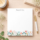 Search for floral notepads Whimsical