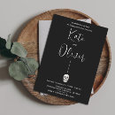 Search for skull engagement party invitations Couple