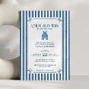 Search for coastal baby shower invitations Blue and white