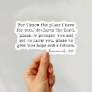 Search for prosper stickers Hope and a future