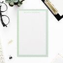 Search for cute stationery paper Green