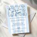 Search for sea bridal shower invitations For her