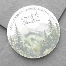 Search for the green mountains stickers Let the adventure begin