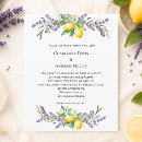 Search for lemon lavender invitations Citrus