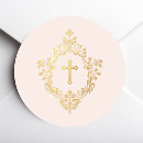 Search for religious vintage stickers Cross