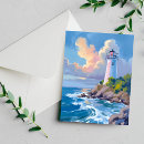 Search for ocean lighthouse cards Sea