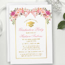 Search for pink watercolor invitations Graduate