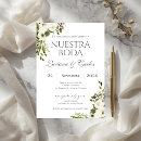 Search for elegant spanish wedding invitations Simple