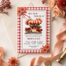 Search for picnic bridal shower invitations Floral