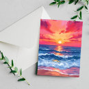 Search for fuchsia cards Watercolor