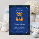 Search for plaid baby boy shower invitations Bow