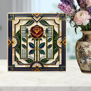Search for blue art deco tiles Green