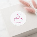 Search for 70 and fabulous stickers 70th