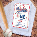 Search for baseball birthday invitations Red white and blue