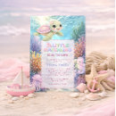 Search for sea baby girl shower invitations Beach