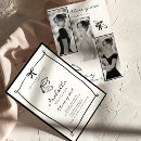 Search for white bow invitations Whimsical