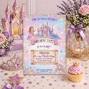 Search for 5x7 cinderella castle invitations Once upon a time