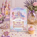 Search for cinderella castle invitations Once upon a time