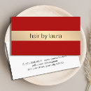 Search for red and gold business cards Elegant