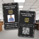 Search for company id badges Qr code