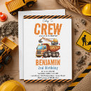 Search for work truck invitations Work zone party