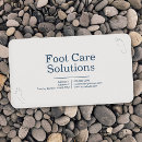 Search for foot care business cards Chiropodist
