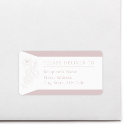Search for pink peonies return address labels Peony