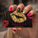 Search for hot pink and black business cards Girly
