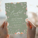 Search for wildflower bridal shower Calligraphy script