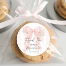 Search for bow baby shower stickers Its a girl