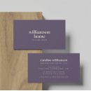 Search for plum business cards Elegant