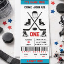 Search for ice hockey party invitations Boy