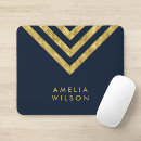 Search for elegant mousepads Black and gold
