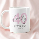 Search for 40th birthday party mugs Elegant