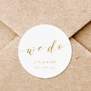 Search for we do wedding stickers Rustic