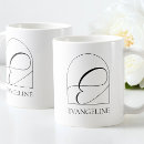 Search for e initial mugs For her