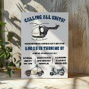 Search for calling all units invitations Police