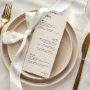 Search for dinner wedding menus Black and white