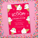 Search for heres the scoop invitations Colourful