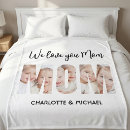 Search for love letter blankets Mum