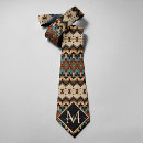 Search for initials ties Vintage