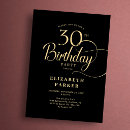 Search for elegant black and gold invitations Simple