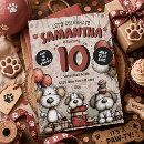 Search for girls 10th birthday invitations For her